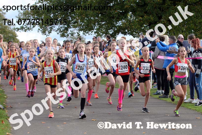 Girls under-13s 3 stage road relay, 2017 ERRA 6 and 4 Stage and Junior Relays. Photo:  David T. Hewitson/Sports for All Pics